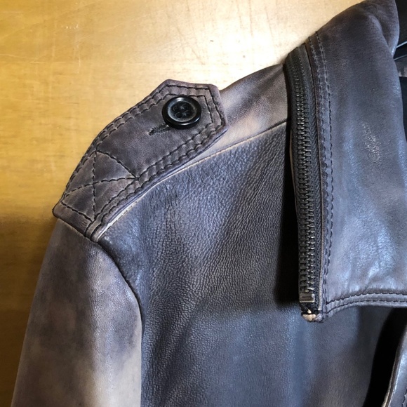 DIESEL 100% Lamb Leather jacket BNWT in size XXL - Picture 3 of 8